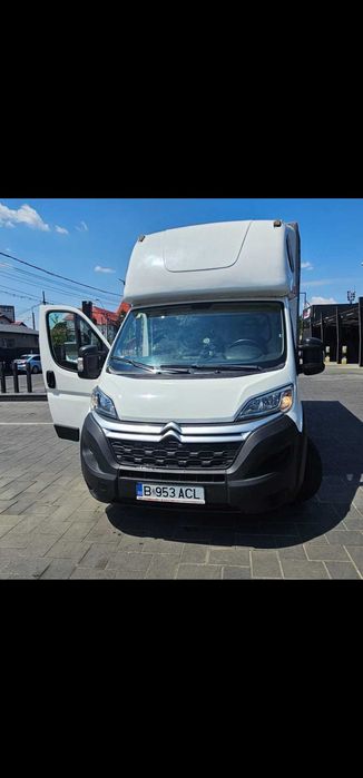 Închiriez dubă 3,5T cu prelată pentru transport marfa si mobila