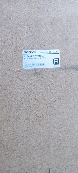 Sony HCD-DX10 sotiladi