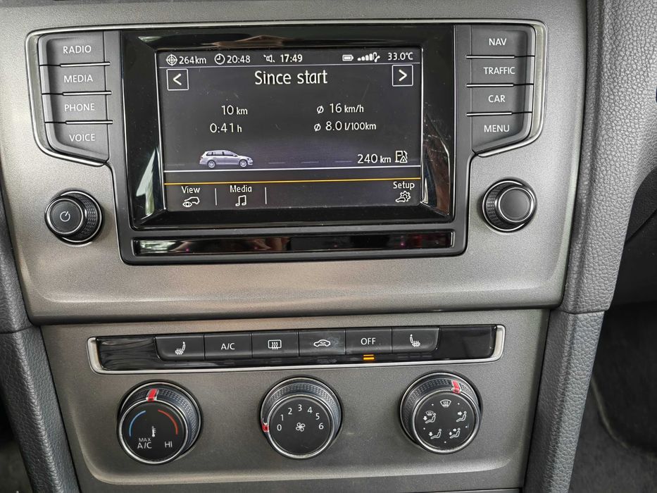 Golf 7 , Variant 1,6 TDI, gri argintiu, 2014, 226000 km