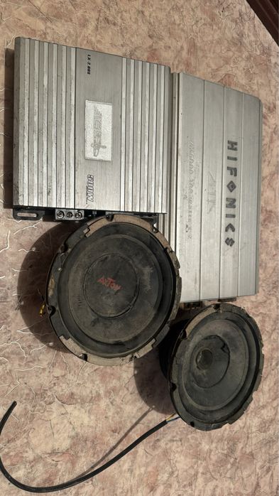 Усилитель и колонки