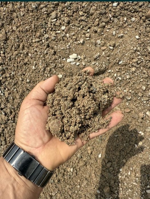 Отсев, песок, шебень Сникерс