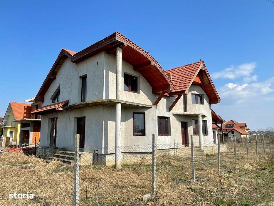 Casa noua P+M cu 960 mp teren Lazuri