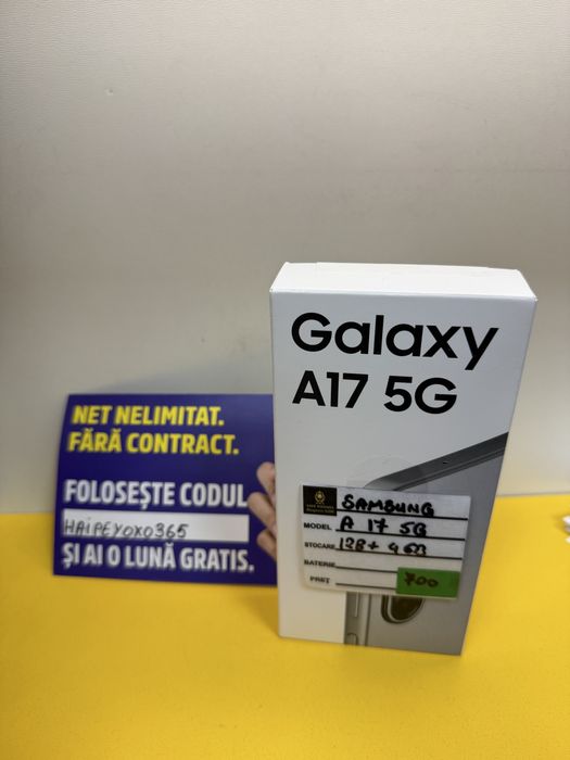 Samsung A17 4+ 128 gb Nou sigilat