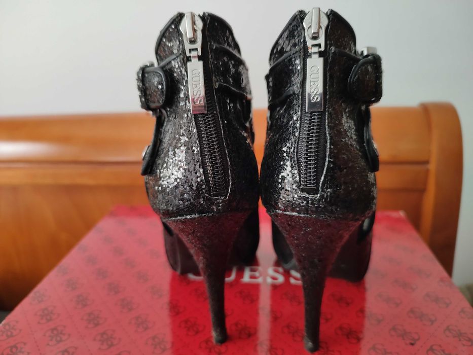 Botine piele Guess