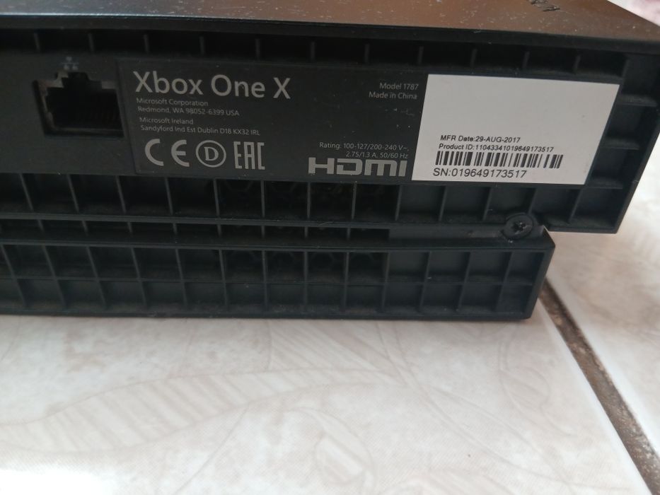Xbox one X aproape nou