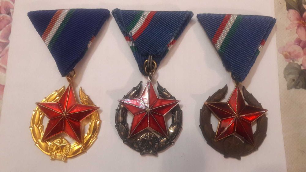 Венгрия. Полиция Медаль общественной безопасности. Три степени.