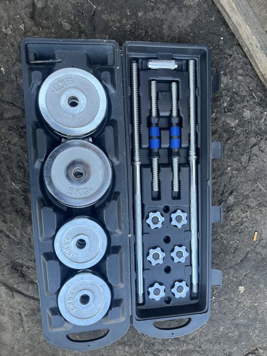 Продам штангу и гантели