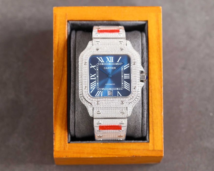 Автоматичен мъжки часовник Cartier Santos De Cartier