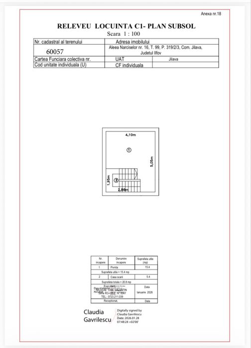 CASĂ 4 camere-3 BAI-demisol in JILAVA