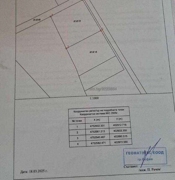 Продава се Парцел в Тетевен - 2117 кв.м за 10 €/кв.м - Снимка #2