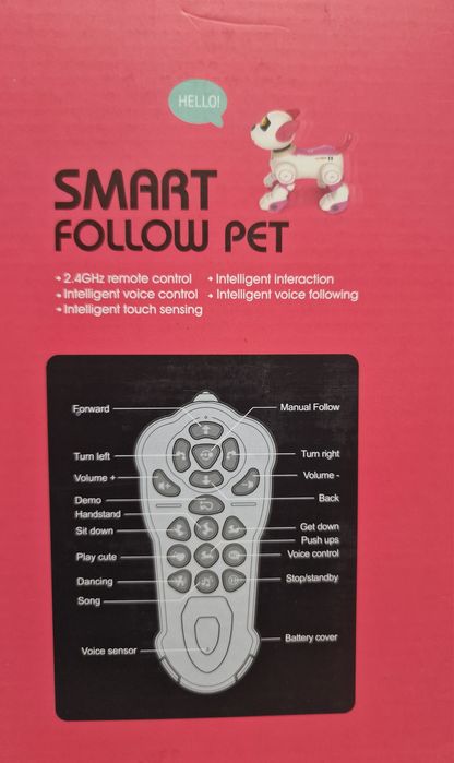 Caine Jucarie RoboDog Intellect voice stunt dog 2