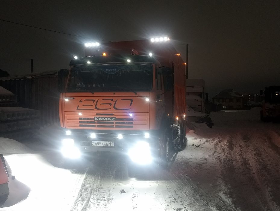 Любые услуги Камазом