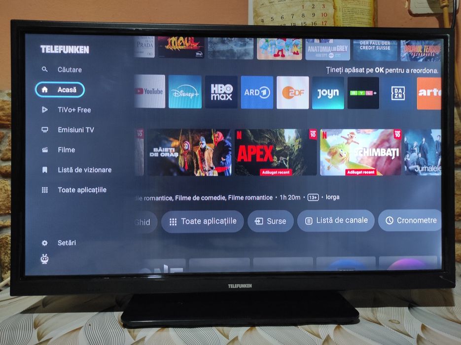 Smart tv Telefunken 60 cm