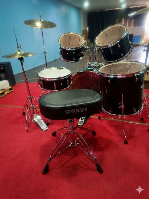 Продается ударная установка Pearl Export EXX (Jet Black) с допами