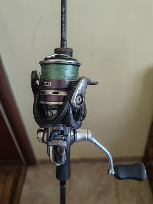 Въдица DAM + Макара Daiwa — Отлично състояние!