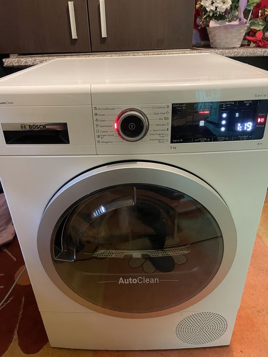 Uscator cu pompa de csldura Bosch seria 8 clasa energetica A ++