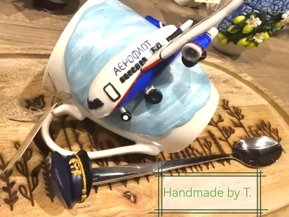 Чаши с декорация от полимерна глина