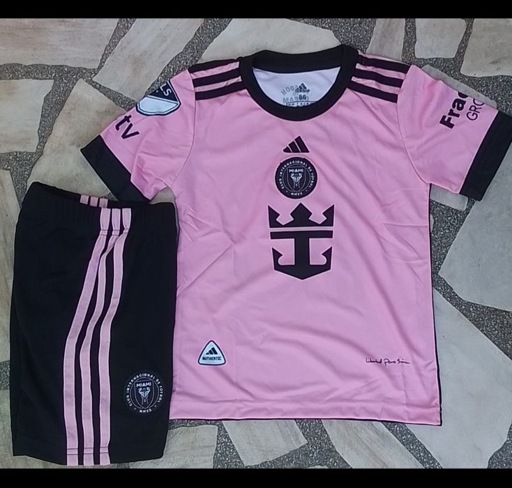 Футболни екипчета бебешка номерация MESSI CR7 Xaaland SALAH Mbape