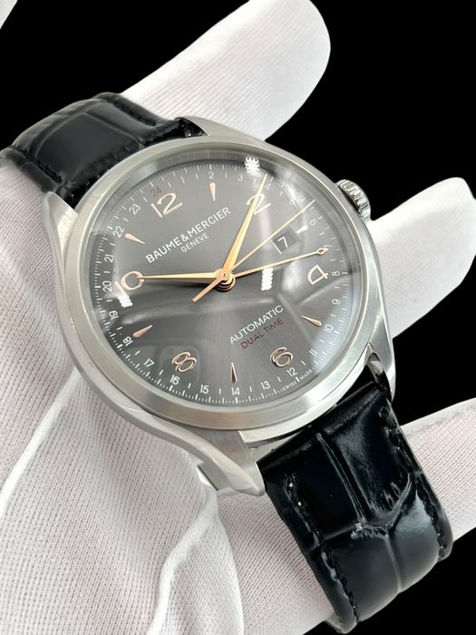 Baume & Mercier Clifton Automatic GMT – Anthracite Sunray Dial мъжки часовник
