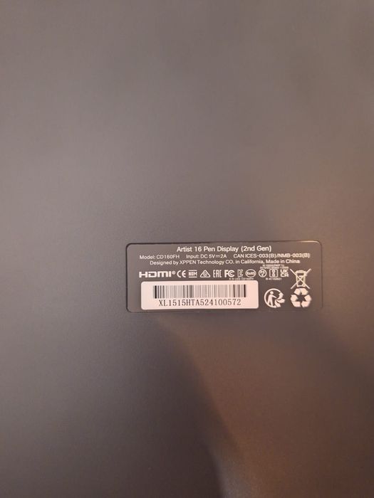 Tableta grafica XP-Pen Artist 16 PEN ( 2nd generation)