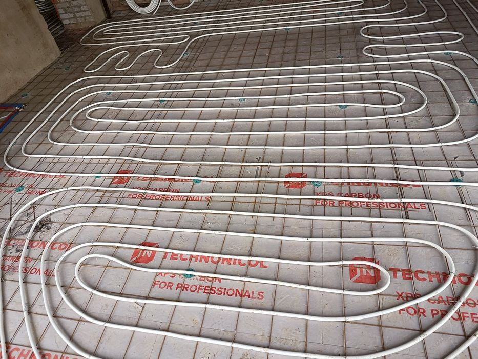 Тёплые полы под ключ