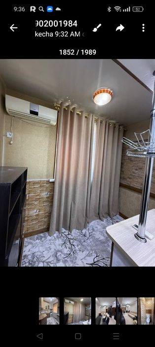 Chilonzor10 3xona 3etaj 4etajli 94000$