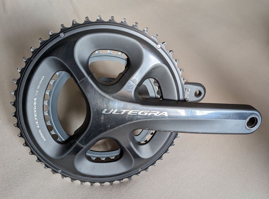 Shimano Ultegra FC-R8000 и FC-6800 курбели 175мм