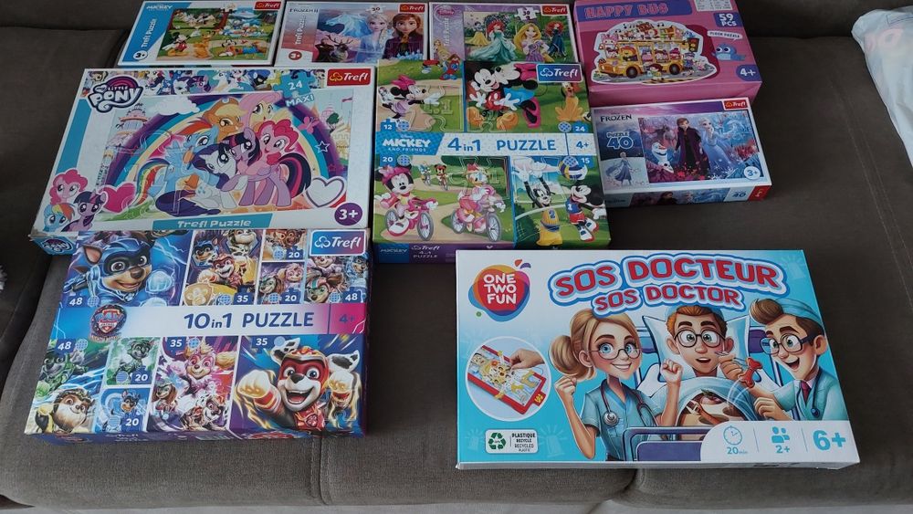 Jucarii Puzzle dinozauri plusuri copii