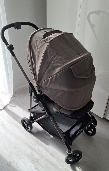 Cybex melio 2в1 люлька и прогулочный блок