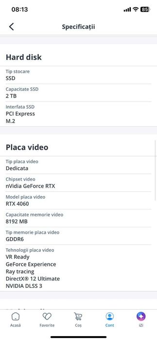Laptop gaming Acer Predator Helios Neo I9
