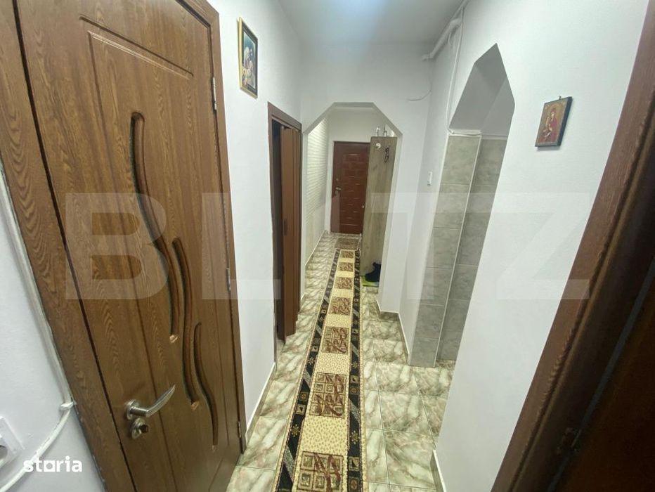 Apartament 2 camere, 42 mp, etaj intermediar, zona Big, Manastur — fotografia 3