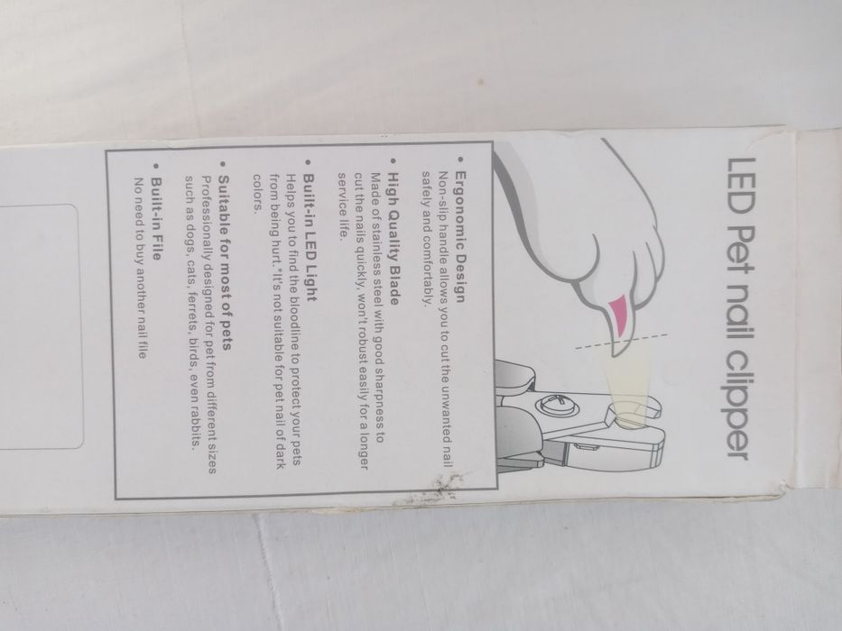 Foarfeca, taiat unghii caini, pisici. Noua