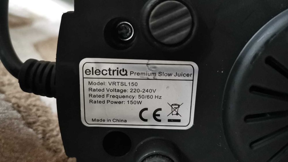 storcator fructe slow juicer ax melcat Electriq  ca nou