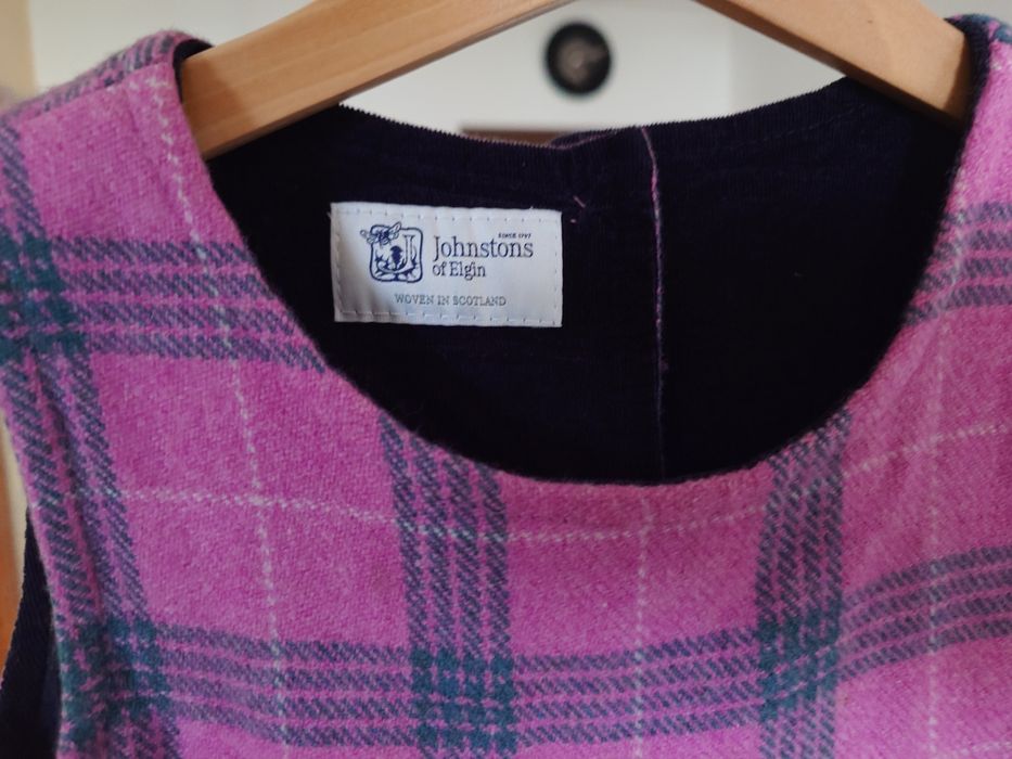 Детска рокля сукман 100% вълна 116см, 6 години