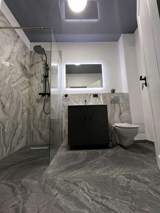 Apartament 1 camera, parcare, mobilat/utilat, bloc nou, centrul vechi