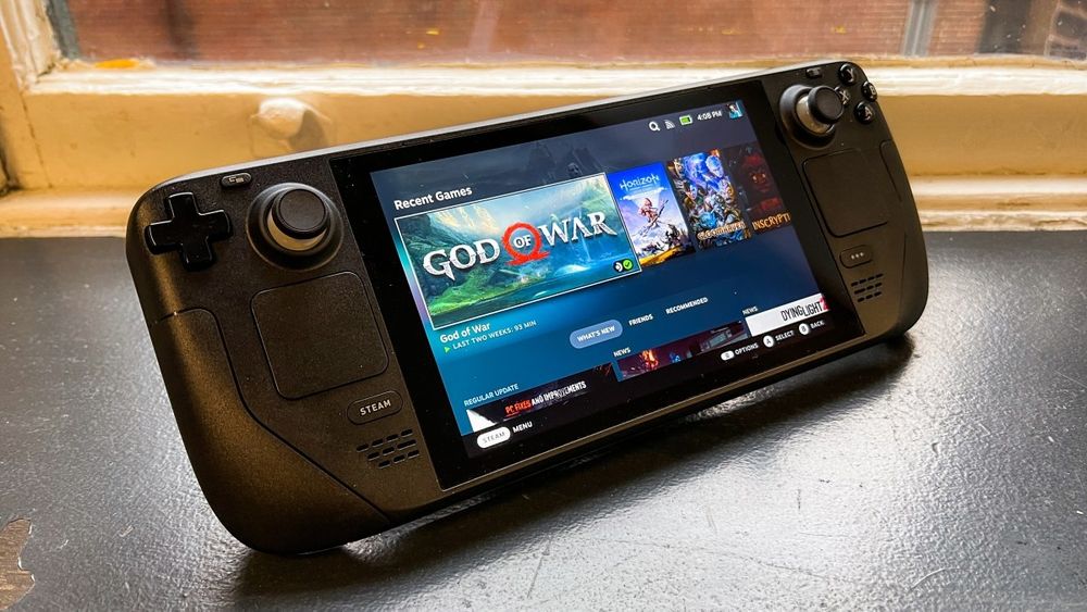 Игровая приставка Steam deak Ssd 512Gb Oled