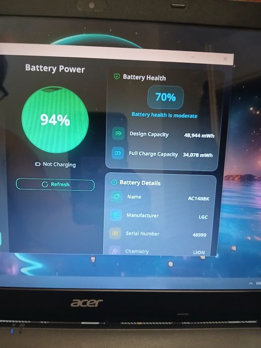 Лаптоп Acer Aspire ES1-512-C3FQ