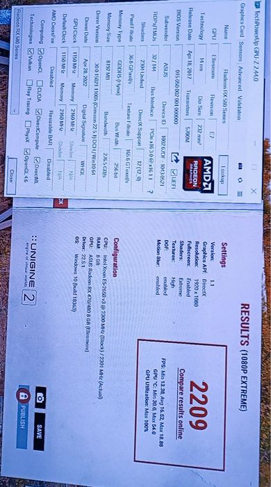 Asus ROG RX580 8Gb