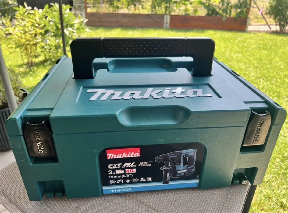 Rotopercutor makita 10,8v+incarcator+2baterii 4Ah+cutie