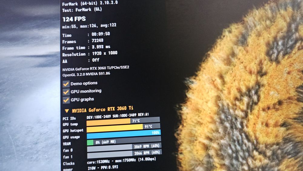 Nvidia geforce RTX 3060 ti LHR