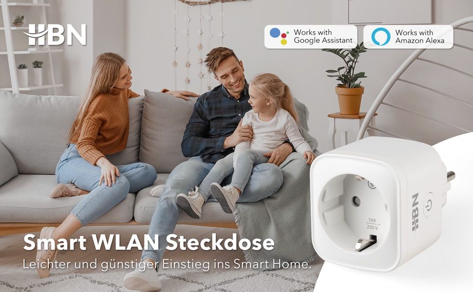 К-кт 4бр Smart Wi-Fi преходен контакт с функция електромер / измерване