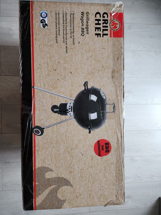 Gratar Landmann GRILLCHEF cu carbuni, 74 x 60 x106 cm