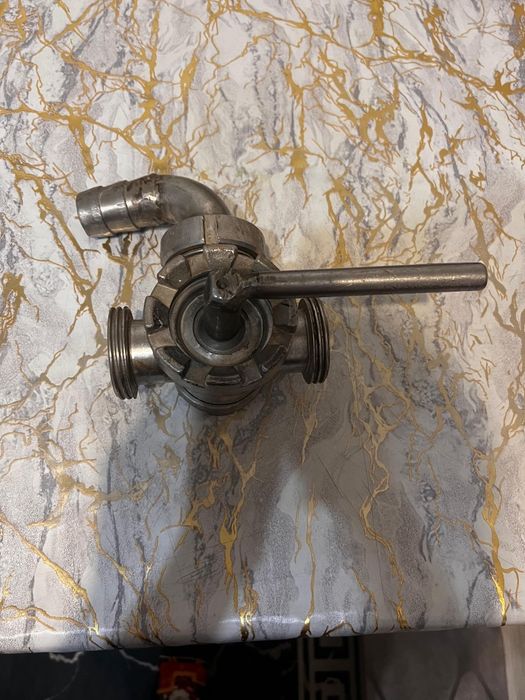 Кран нержавейка пищевой