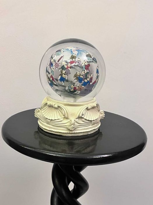 Bibelou statueta cristal MURANO Italia bibelouri picat manual ieftin