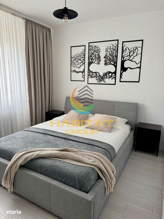 Apartament 2 camere mobilat modern, loc de parcare, metrou Berceni