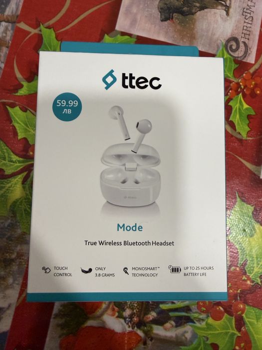 Безжични слушалки ttec