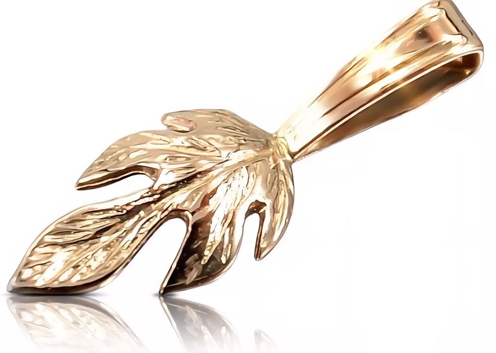 Продам кулон листик