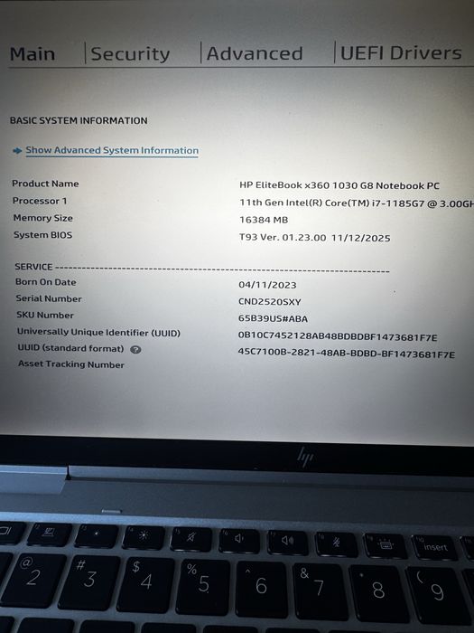 HP EliteBook x360 1030 G7 Notebook - Flip design - Intel Core i7 - 10610U / 3.00 GHz - vPro