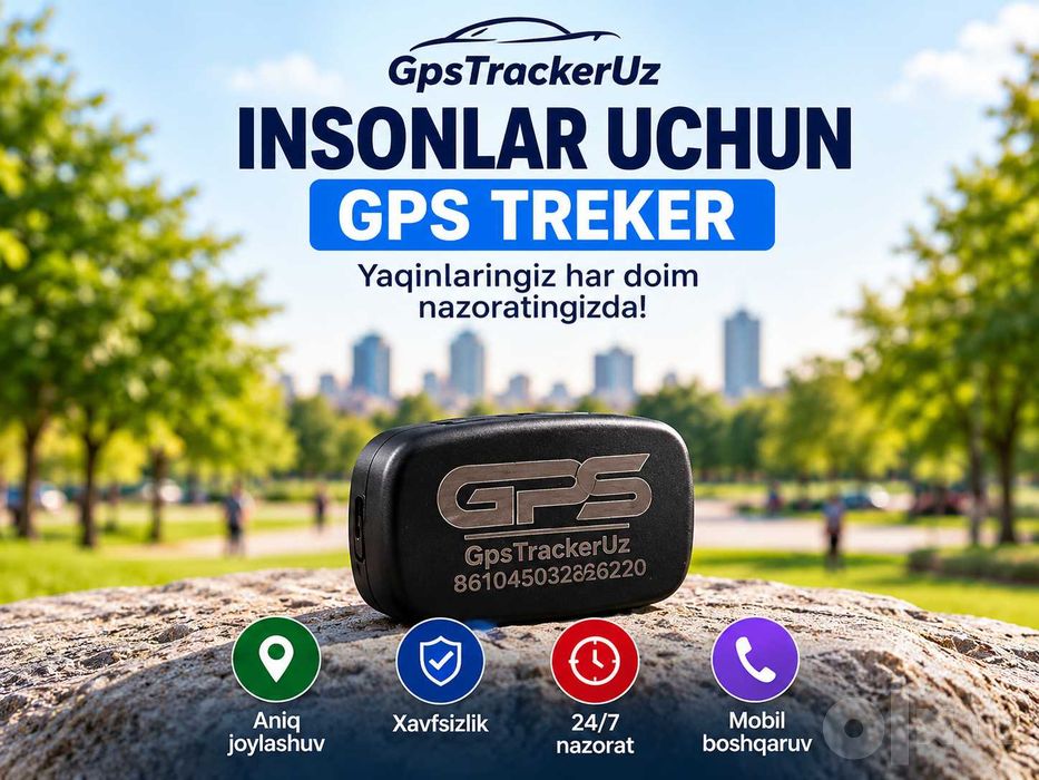 GPS TREKER — Yaqinlaringiz doimo nazoratda!