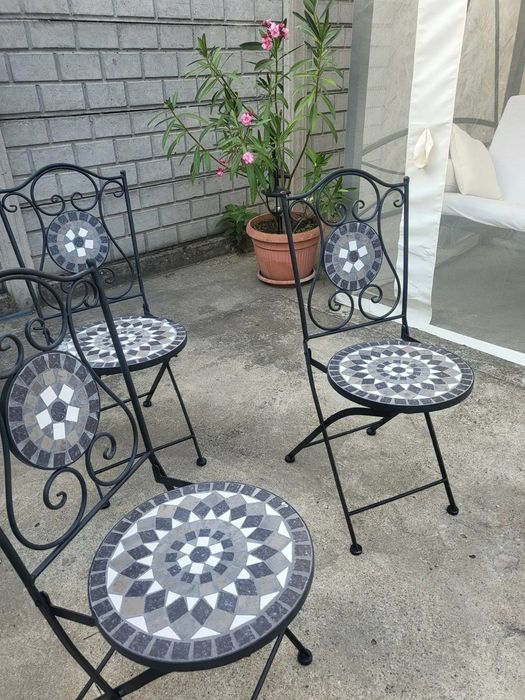 Scaune de exterior set 2 bucati